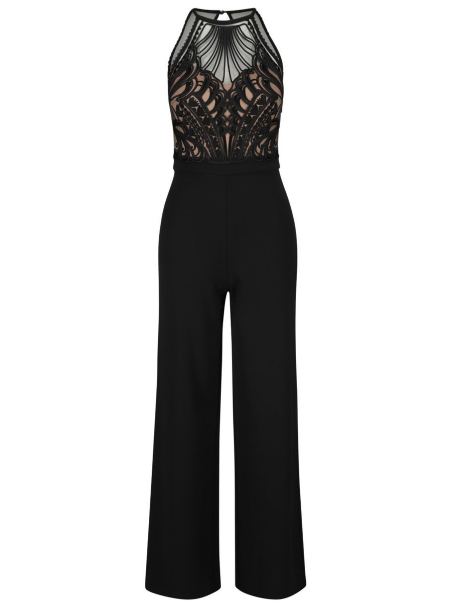 Kleider Lipsy London | Lipsy London - Jumpsuit Mit Spitzentop