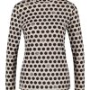 Shirts & Tops Marc Cain | Marc Cain - Langarmshirt Mit Tupfenprint