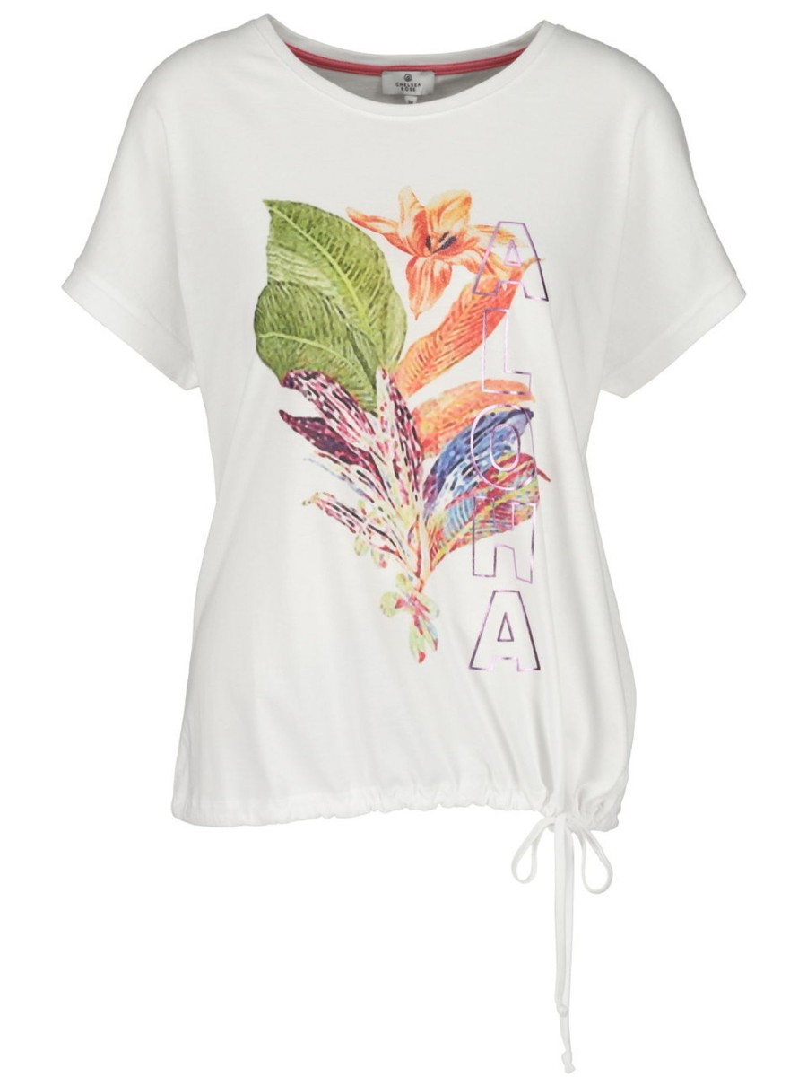 Shirts & Tops Chelsea Rose | Chelsea Rose - T-Shirt Mit Tunnelzug