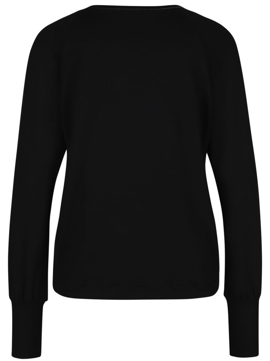 Shirts & Tops Monari | Monari - Sweatshirt Mit Strassmotiv