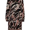 Kleider Marc Cain | Marc Cain - Shiftkleid Mt Zebraprint