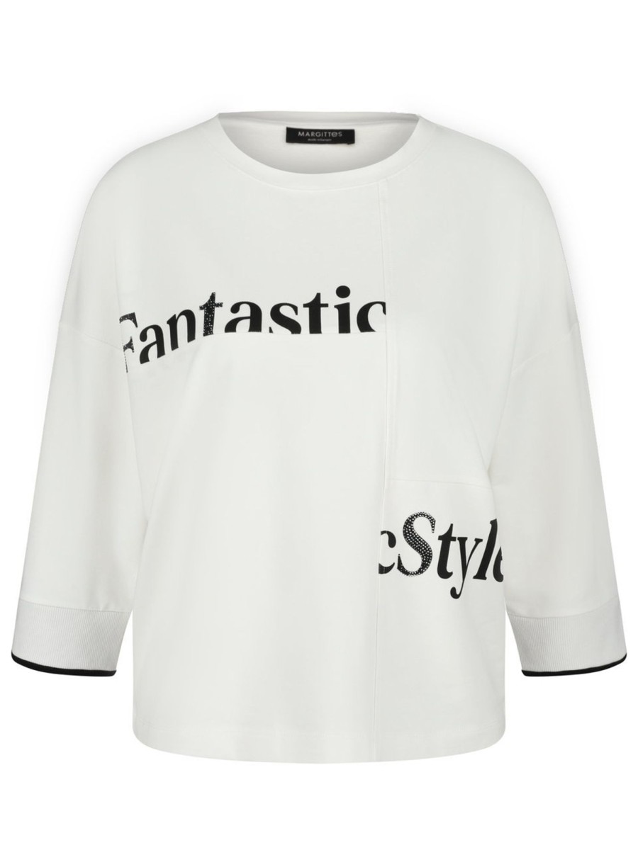 Pullover & Strickjacken Margittes | Margittes - Sweatshirt Mit Schriftzug