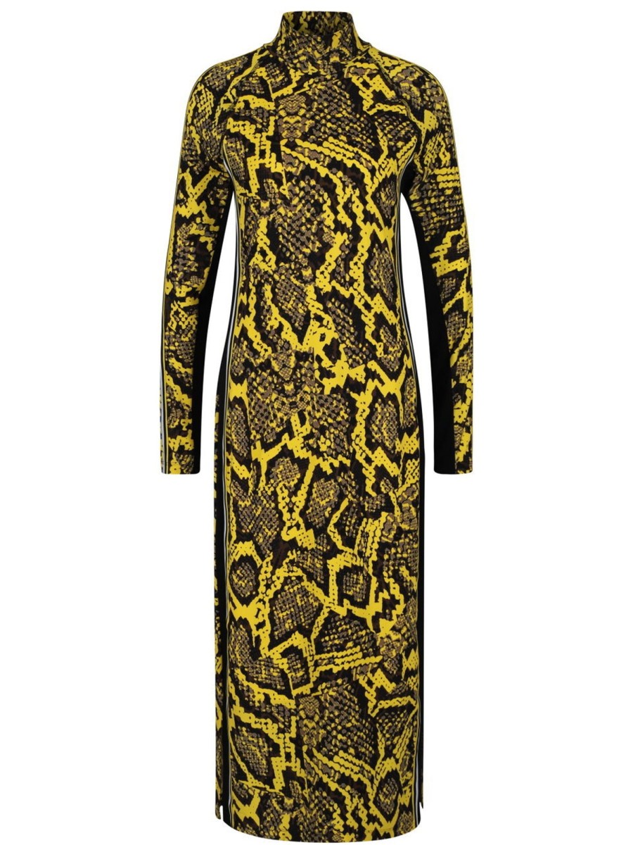 Kleider Marc Cain | Marc Cain - Midikleid Mit Snakeprint