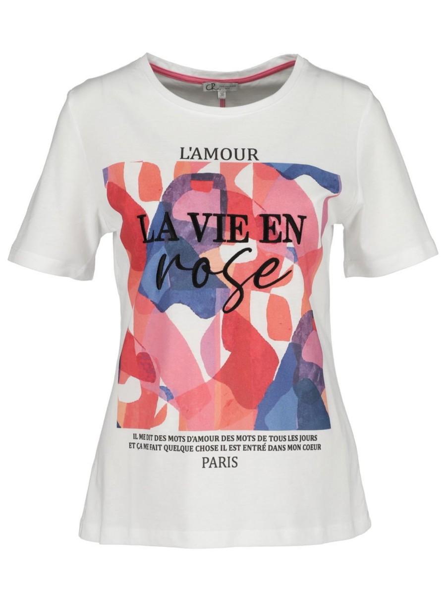 Shirts & Tops Chelsea Rose | Chelsea Rose - T-Shirt Mit Frontprint