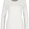 Shirts & Tops Efixelle | Efixelle - Langarmshirt Mit Rundhalsausschnitt