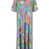 Kleider Rich und Royal | Rich Und Royal - Maxidress Mit Print