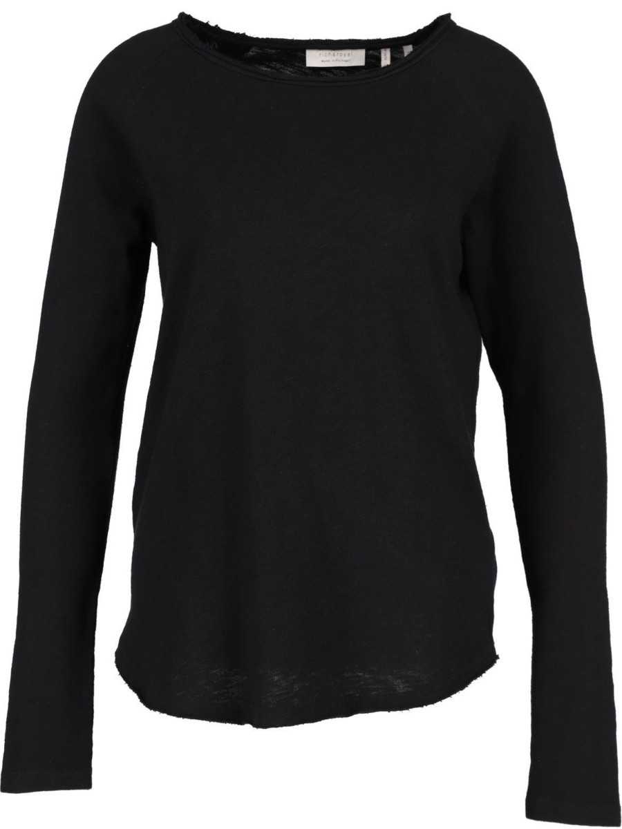 Shirts & Tops Rich und Royal | Rich Und Royal - Langarmshirt Organic Heavy Jersey