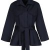 Blusen & Tuniken Windsor | Windsor - Blusenjacke Mit Bindegurtel