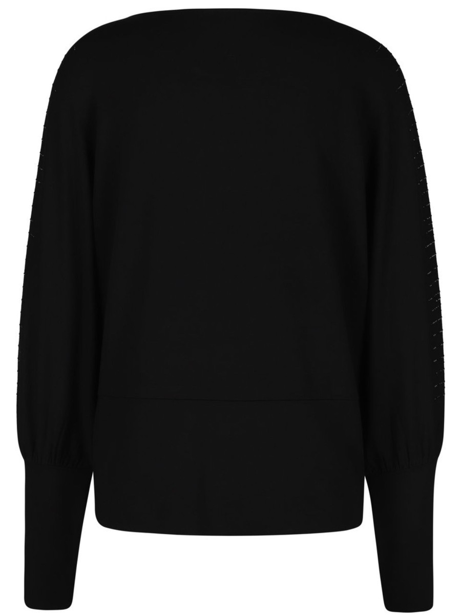 Shirts & Tops Monari | Monari - Sweatshirt Mt Strassbesatz