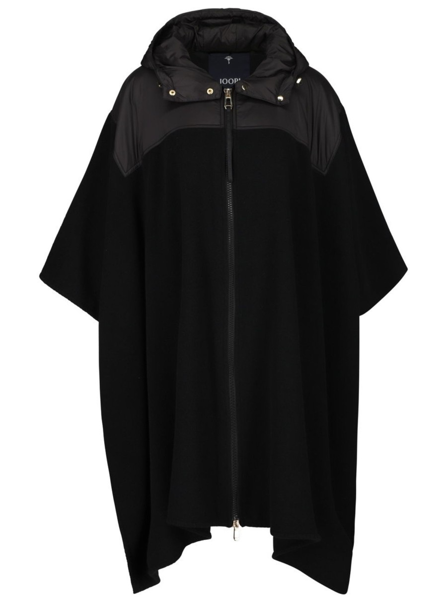 Jacken & Mantel Joop!Women | Joop!Women - Cape Mit Nylon-Kapuze