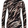 Shirts & Tops Marc Cain | Marc Cain - Langarmshirt Mit Print