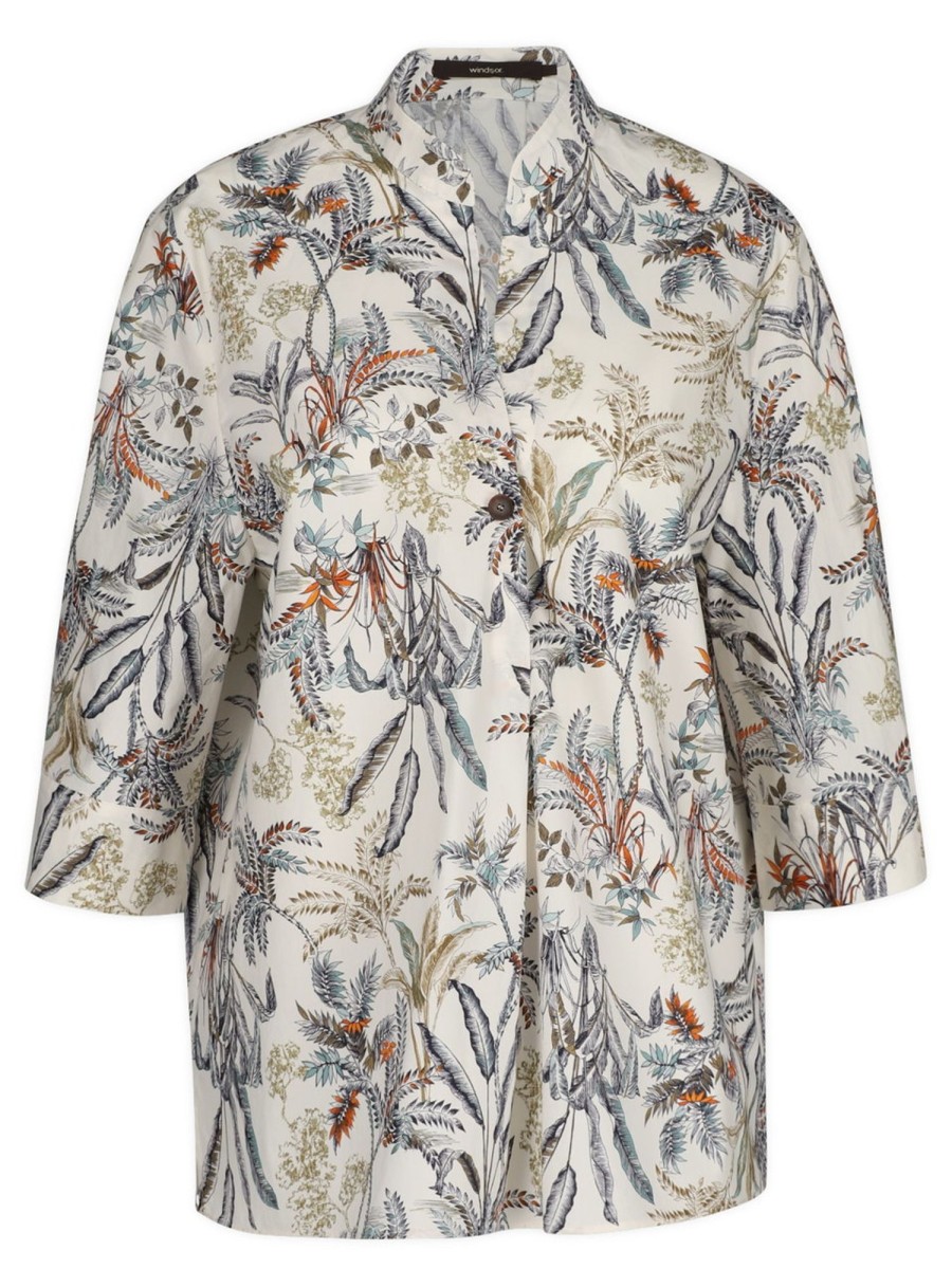 Blusen & Tuniken Windsor | Windsor - Tunika Mit Botanical Print