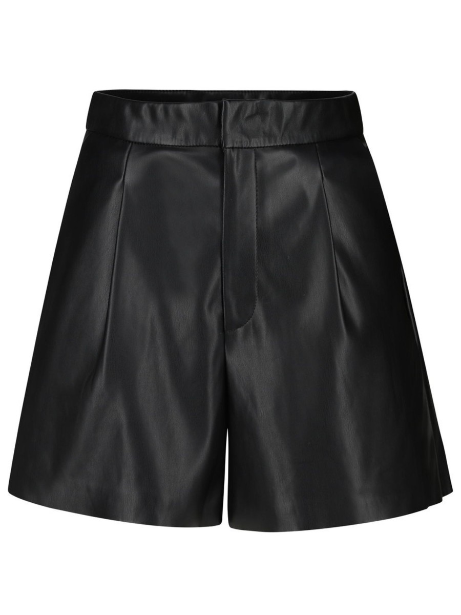 Hosen Rich und Royal | Rich Und Royal - Shorts Aus Fake Leder