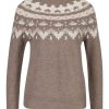 Pullover & Strickjacken Chelsea Rose | Chelsea Rose - Strickpullover Mit Norwegermuster