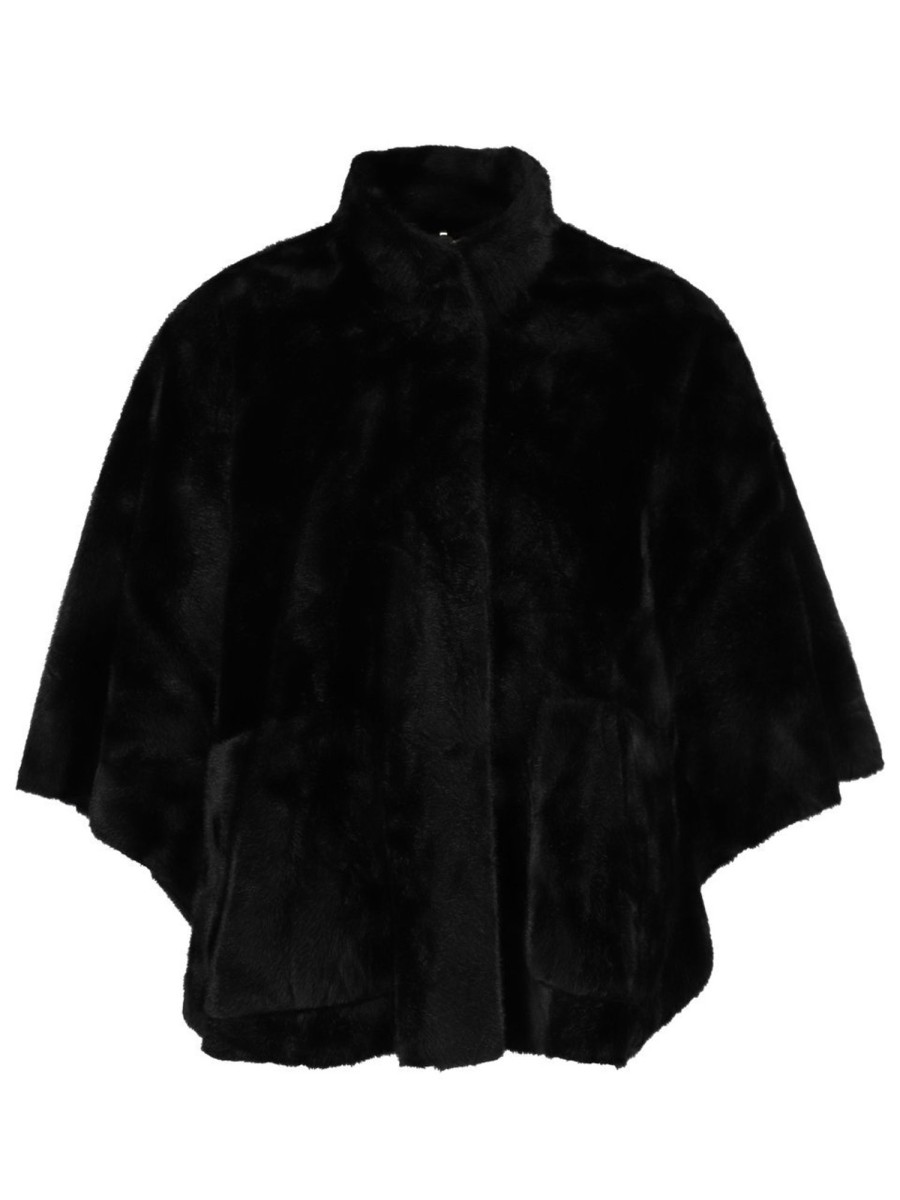 Accessoires Rino&Pelle | Rino&Pelle - Fake Fur Cape Dewi