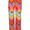 Kleider Emily van den Bergh | Emily Van Den Bergh - Straight Leg Hose Mit Print