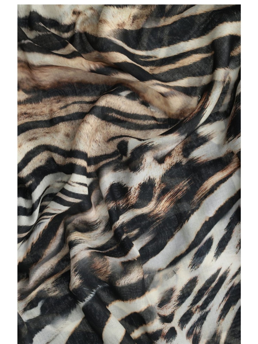 Accessoires Monari | Monari - Schal Mit Animalprint