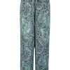 Kleider Monari | Monari - Wide Leg Hose Mit Paisleyprint