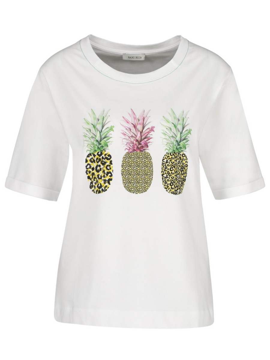 Shirts & Tops Sani blu | Sani Blu - Shirt Mit Ananas-Print