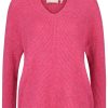 Pullover & Strickjacken Rich und Royal | Rich Und Royal - Strickpullover Mit V-Ausschnitt