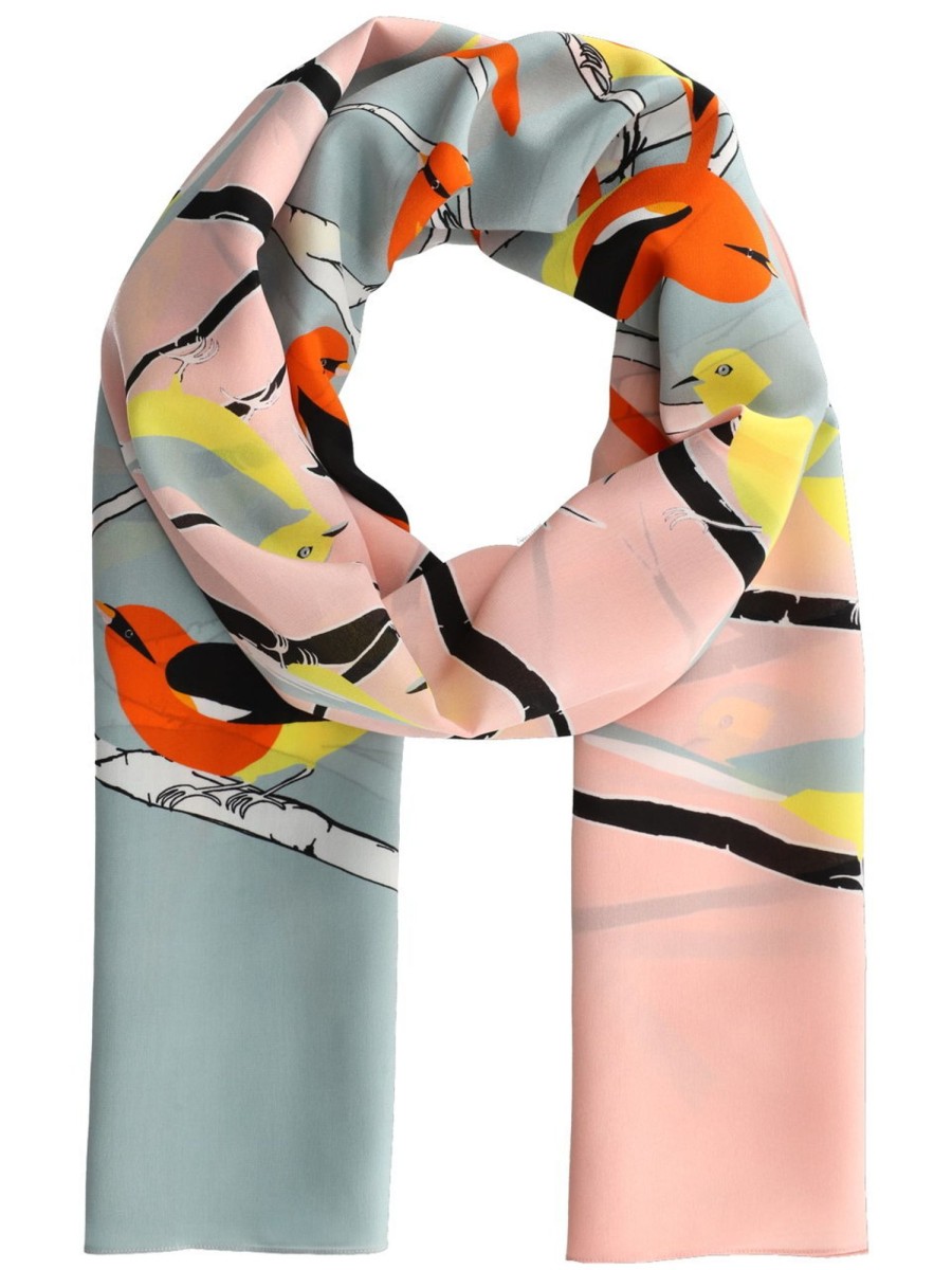 Accessoires Marc Cain | Marc Cain - Seidenschal Mit Print