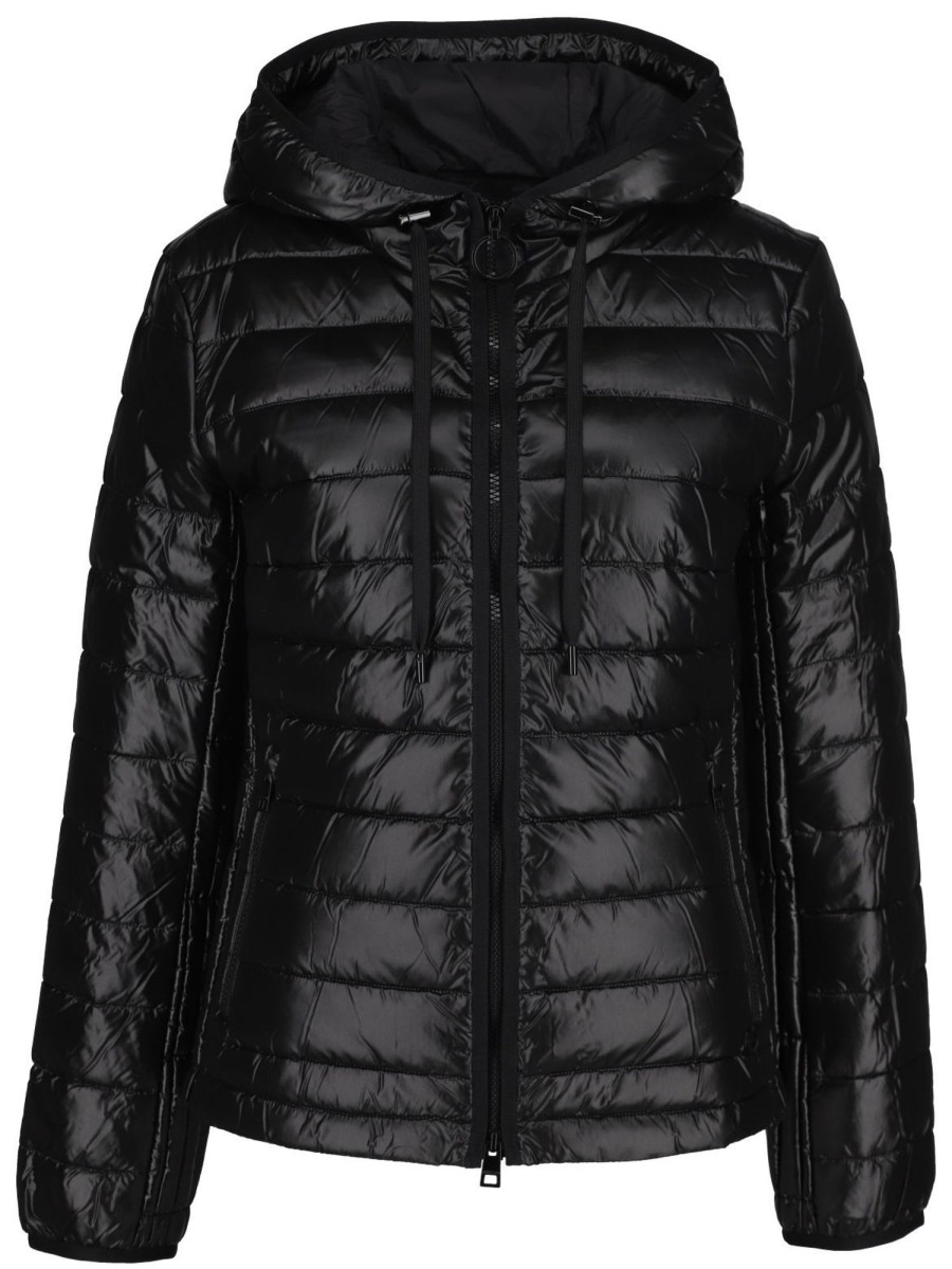 Jacken & Mantel Marc Cain | Marc Cain - Steppjacke Mit Kapuze