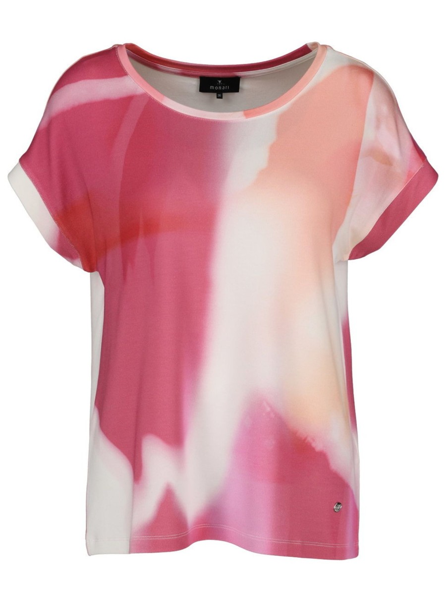 Shirts & Tops Monari | Monari - T-Shirt Mit Print