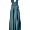 Kleider VM | Vm - Abendkleid Mit Satinrock