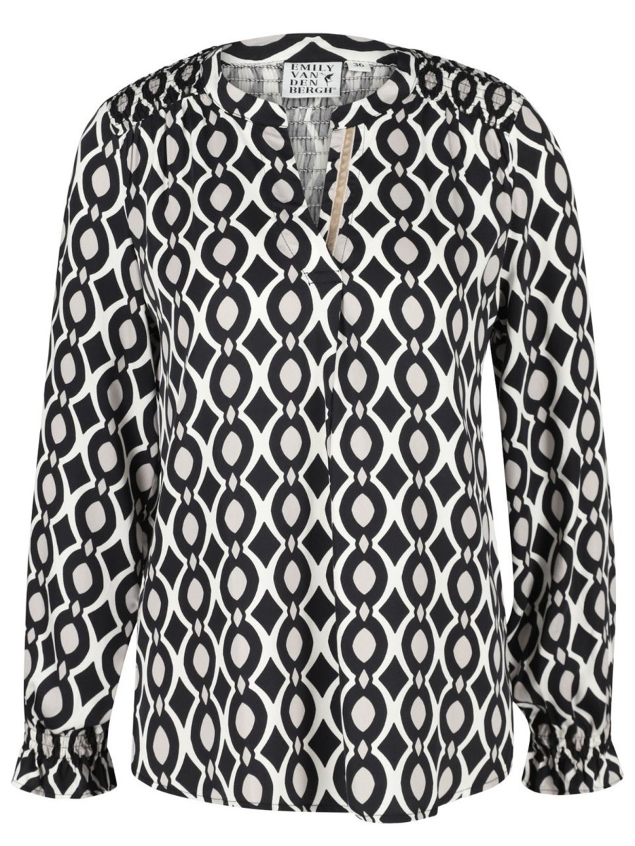 Blusen & Tuniken Emily van den Bergh | Emily Van Den Bergh - Blusenshirt Mit Print