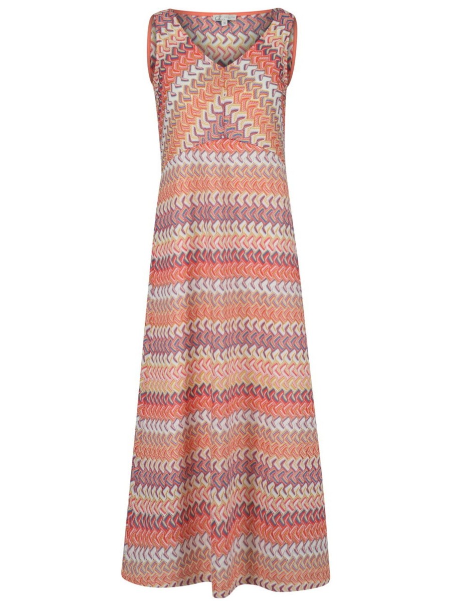 Kleider Chelsea Rose | Chelsea Rose - Maxikleid In Strickoptik