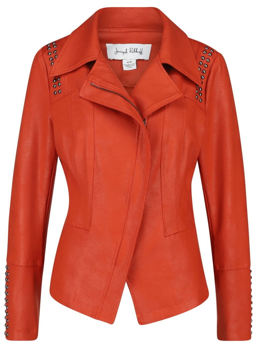 Jacken & Mantel Joseph Ribkoff | Joseph Ribkoff - Jerseyjacke In Bikeroptik