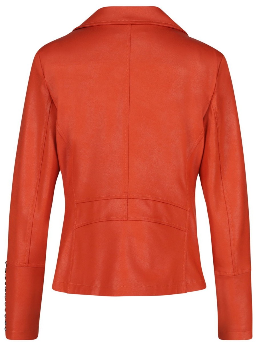 Jacken & Mantel Joseph Ribkoff | Joseph Ribkoff - Jerseyjacke In Bikeroptik