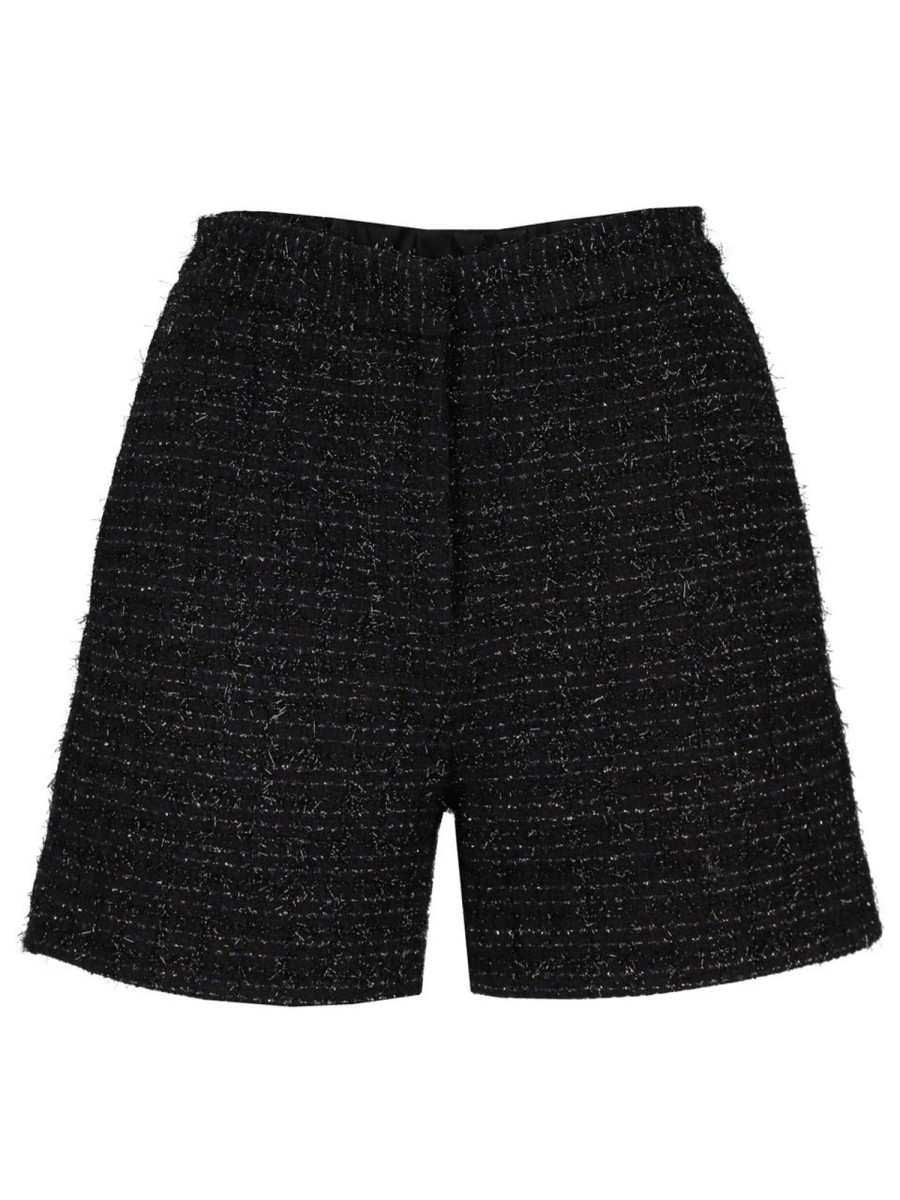 Hosen Rich und Royal | Rich Und Royal - Boucle-Shorts Mit Effektgarn